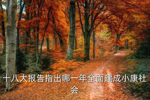 到2020年全面小康什么時候提出的，我國基本小康實現(xiàn)的時間