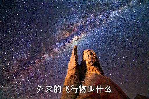 外來的飛行物叫什么