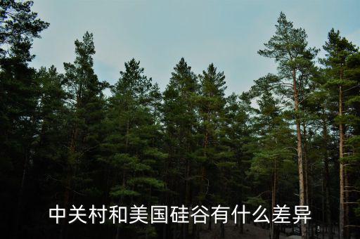 為什么中國(guó)的中關(guān)村變不成美國(guó)的硅谷，中國(guó)硅谷是