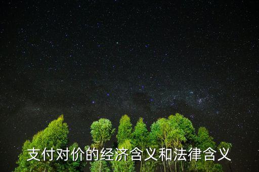 交易對(duì)價(jià)什么意思，車輛買賣已經(jīng)支付對(duì)價(jià)什么意思