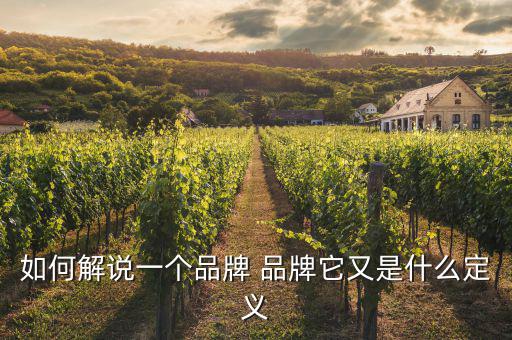 品牌三要素是什么，產(chǎn)品三要素是指性能質(zhì)量還有