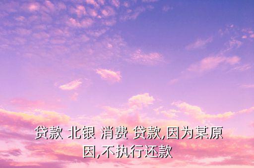 北銀消費(fèi)貸款不還會怎么樣,征信不好對個人和家庭成員都有影響