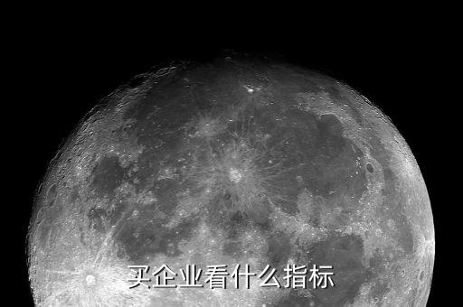 買企業(yè)看什么指標