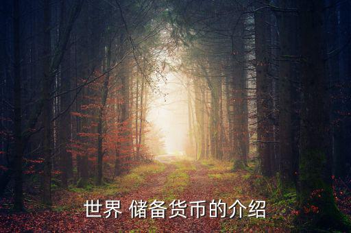儲備幣怎么玩,國際儲備貨幣結構管理