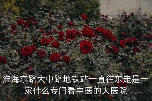 江蘇中醫(yī)院霍建華什么科室，淮海東路大中路地鐵站一直往東走是一家什么專門看中醫(yī)的大醫(yī)院