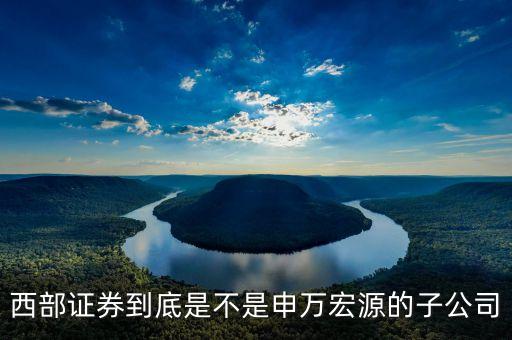 申萬宏源是什么公司，申萬宏源證券是國企嗎