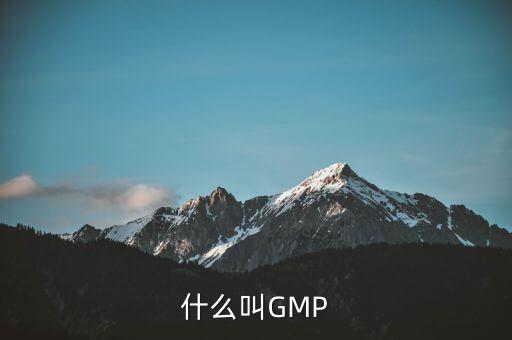 什么是gmp達(dá)標(biāo)企業(yè)，什么是GMP