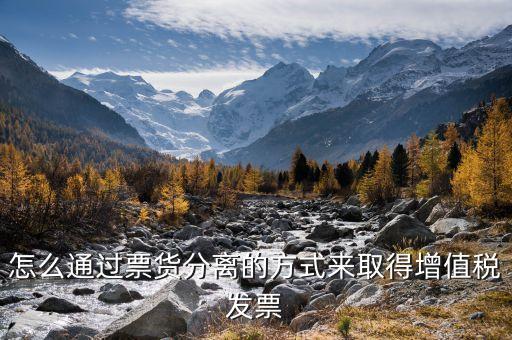 什么叫票貨分離，什么叫銀行商票