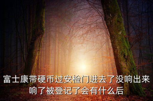 富士康警告有什么影響，富士康帶硬幣過安檢門進(jìn)去了沒響出來響了被登記了會有什么后