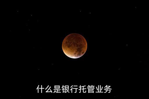 什么是托管清算，什么是清算