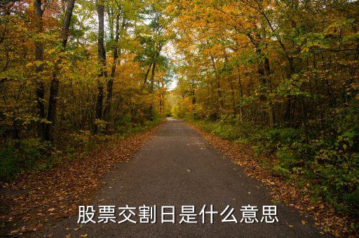 股市交割日是什么意思，股指交割日什么意思