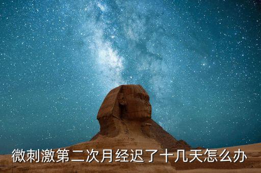 微刺激第二次月經遲了十幾天怎么辦