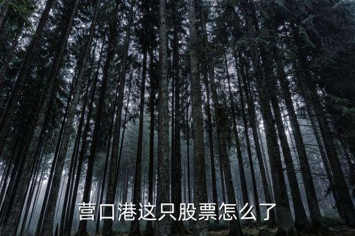 營口港為什么不漲，營口港現(xiàn)在會大漲嗎