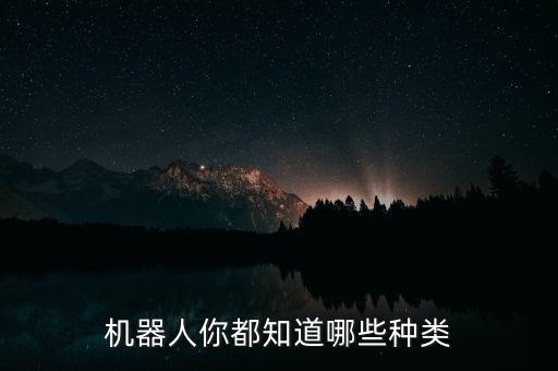機(jī)器人都有什么，機(jī)器人都有哪些