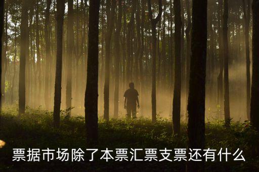 票據(jù)市場是各類票據(jù)什么的，票據(jù)貼現(xiàn)市場屬于貨幣市場嗎