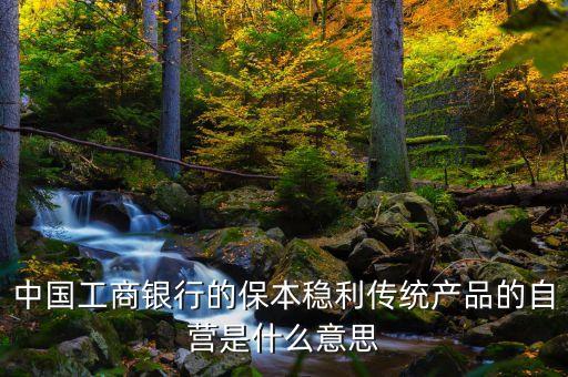 什么是銀行自營，什么叫銀行的自營業(yè)務
