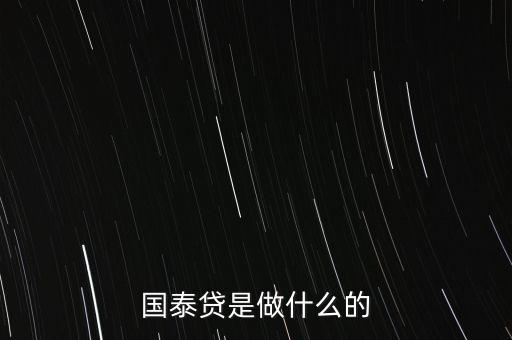 國泰匯銀主要做什么，國泰君安 互聯(lián)網(wǎng)金融 干什么 工作