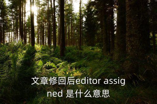 稿件已修回是什么意思，審稿狀態(tài)的終審已審回是什么意思
