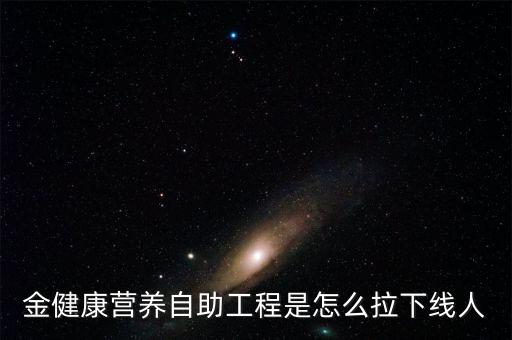 金健康是通過(guò)什么方式賺錢(qián)，金健康營(yíng)養(yǎng)自助工程是怎么拉下線人
