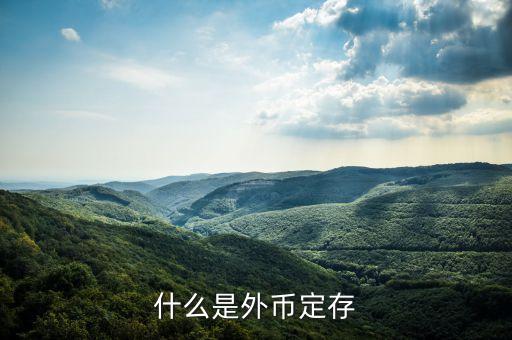 銀行為什么有外幣存款，外匯儲(chǔ)蓄是什么意思