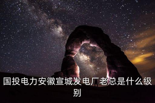 國(guó)電投什么級(jí)別，中國(guó)國(guó)電集團(tuán)是什么級(jí)別