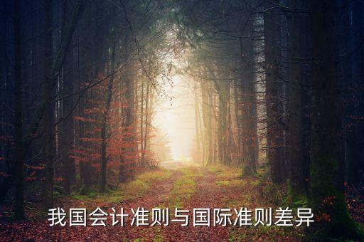 為什么中國不用ifrs，usgaap和ifrs為什么會趨同
