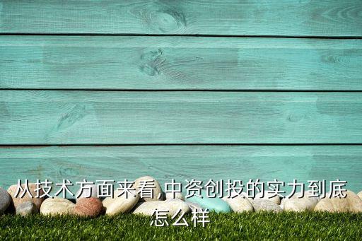 從技術方面來看,中資創(chuàng)投的實力到底怎么樣