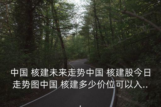 中國 核建未來走勢中國 核建股今日走勢圖中國 核建多少價(jià)位可以入...