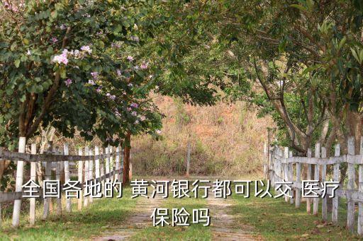 全國(guó)各地的 黃河銀行都可以交 醫(yī)療保險(xiǎn)嗎