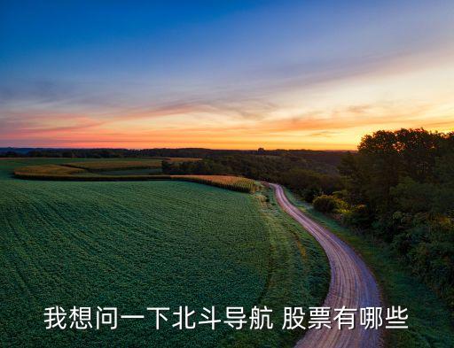 我想問一下北斗導航 股票有哪些
