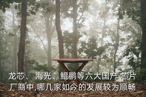 龍芯、 海光、鯤鵬等六大國(guó)產(chǎn) 芯片廠商中,哪幾家如今的發(fā)展較為順暢