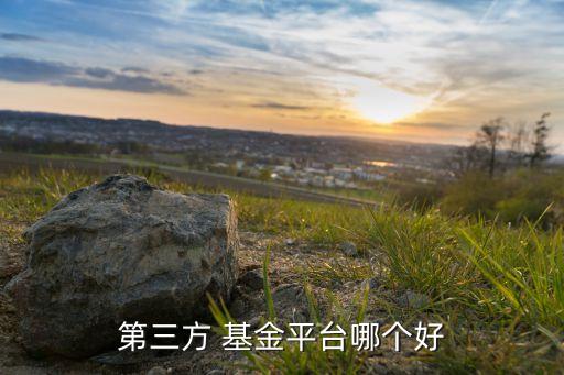 第三方 基金平臺哪個(gè)好