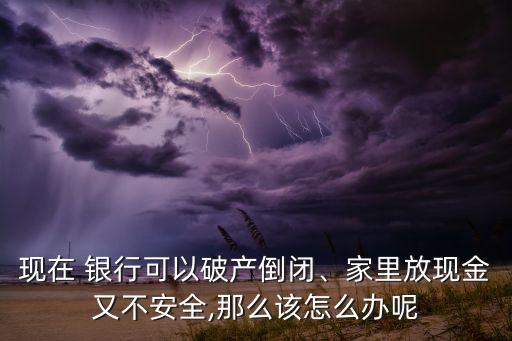現(xiàn)在 銀行可以破產(chǎn)倒閉、家里放現(xiàn)金又不安全,那么該怎么辦呢