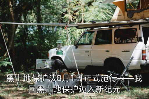 黑土地保護法8月1日正式施行——我國黑土地保護邁入新紀(jì)元