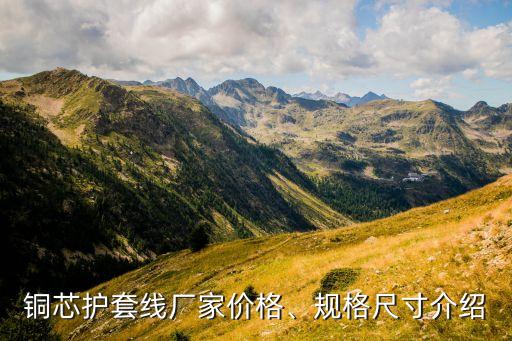 銅芯護(hù)套線廠家價格、規(guī)格尺寸介紹