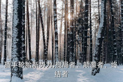 插手輪胎新勢(shì)力,攪局者、顛覆者、終結(jié)者