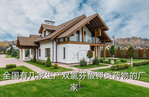 全國(guó)有幾家生產(chǎn)雙氯芬酸鉀類(lèi)藥物的廠家