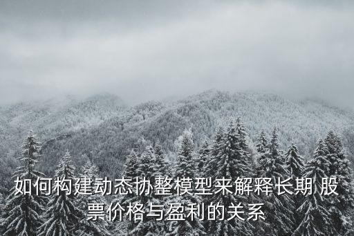 如何構(gòu)建動(dòng)態(tài)協(xié)整模型來解釋長(zhǎng)期 股票價(jià)格與盈利的關(guān)系