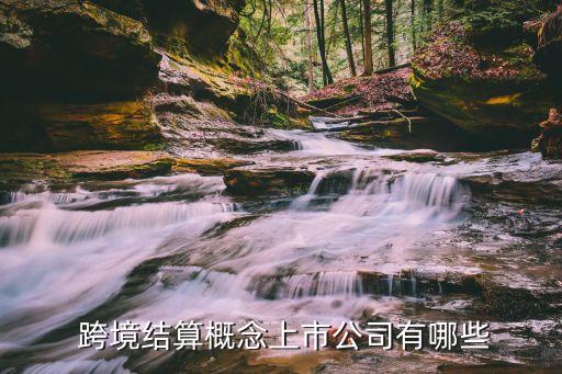  跨境結算概念上市公司有哪些