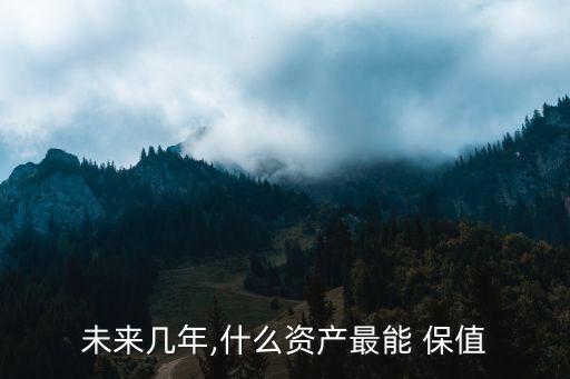 未來幾年,什么資產最能 保值