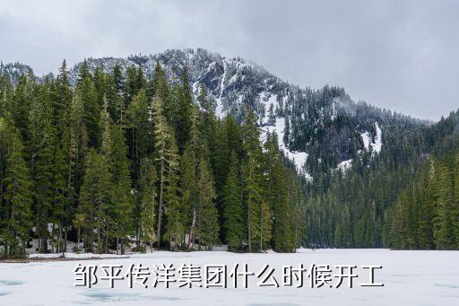 鄒平傳洋集團(tuán)什么時(shí)候開工