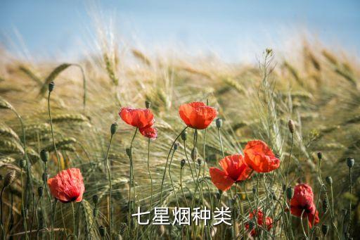  七星煙種類(lèi)
