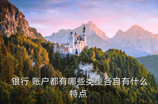  銀行 賬戶都有哪些類(lèi)型各自有什么特點(diǎn)