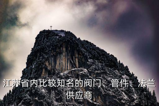 江蘇省內(nèi)比較知名的閥門、管件、法蘭供應商
