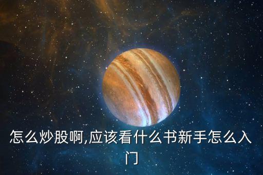 怎么炒股啊,應(yīng)該看什么書(shū)新手怎么入門(mén)