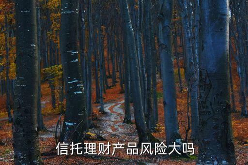  信托理財產(chǎn)品風(fēng)險大嗎