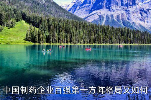 中國制藥企業(yè)百強(qiáng)第一方陣格局又如何