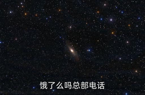 餓了么嗎總部電話(huà)