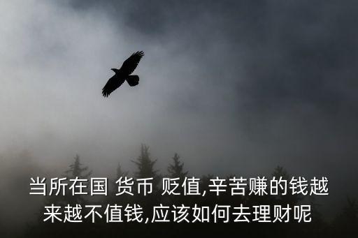 當所在國 貨幣 貶值,辛苦賺的錢越來越不值錢,應(yīng)該如何去理財呢