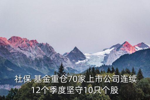 社?；鸪止汕闆r,2023年社保基金持股